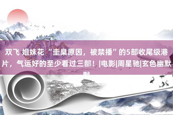 双飞 姐妹花 “圭臬原因，被禁播”的5部收尾级港片，气运好的至少看过三部！|电影|周星驰|玄色幽默